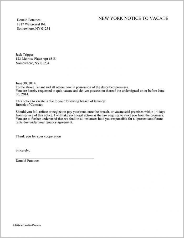 notice to vacate form saskatchewan form resume examples