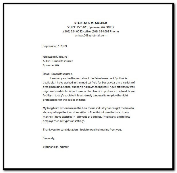 Nurse Cover Letter Templates For Free Nurse Cover Letter Templates For Free
