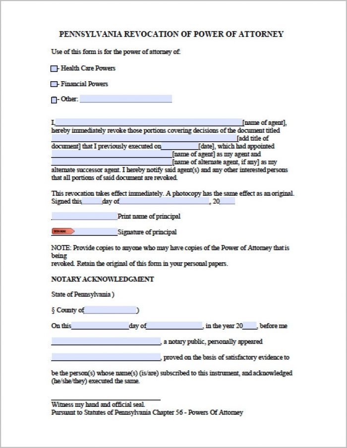 Power Of Attorney Form Pa To Sell Car Power Of Attorney Form Pa To Sell Car