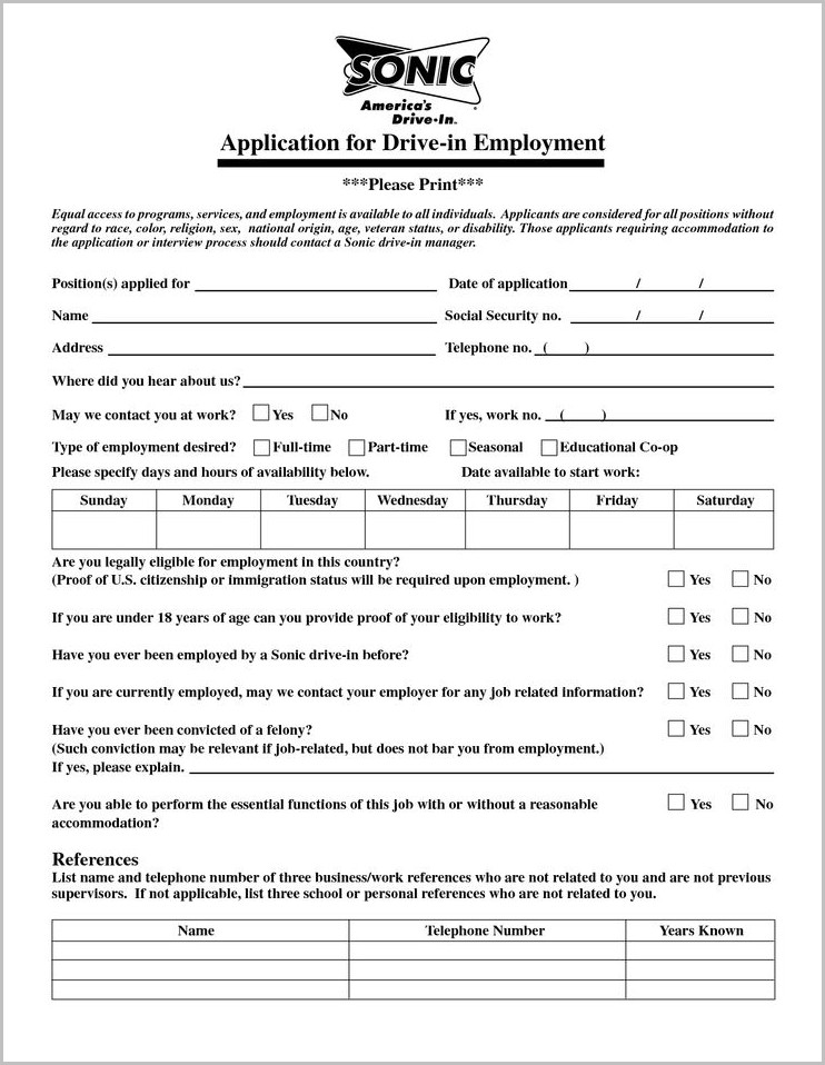 Printable Process Computer software Kind For Mcdonalds Activity image regarding Kohls Printable Applications named Printable Undertaking Software package Variety For Mcdonalds Endeavor