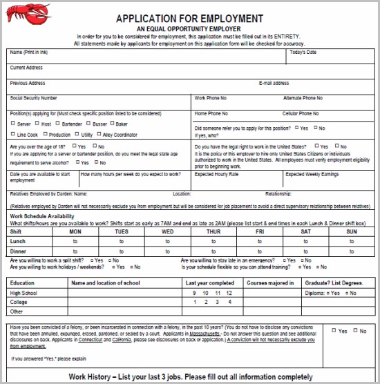 Printable Job Application Form Kfc Printable Job Application Form Kfc
