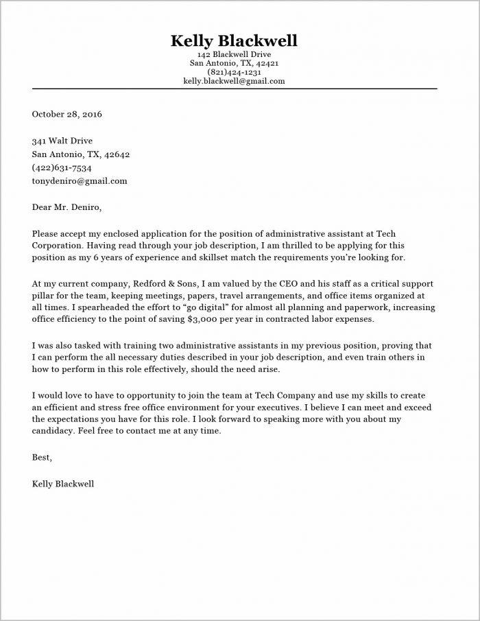 Cover Letter Sandwich Maker - Sample Sandwich Maker Cover Letter