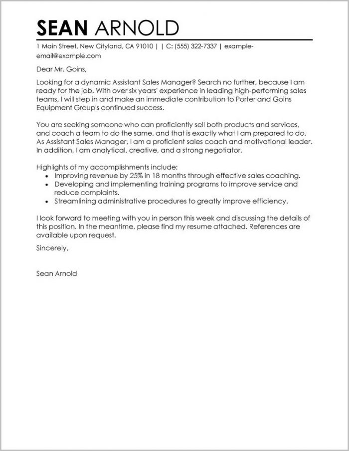 Sample Cover Letter And Resume Pdf Sample Cover Letter And Resume Pdf