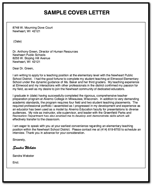 Sample Cover Letter For Assistant Language Teacher Sample Cover Letter For Assistant Language Teacher