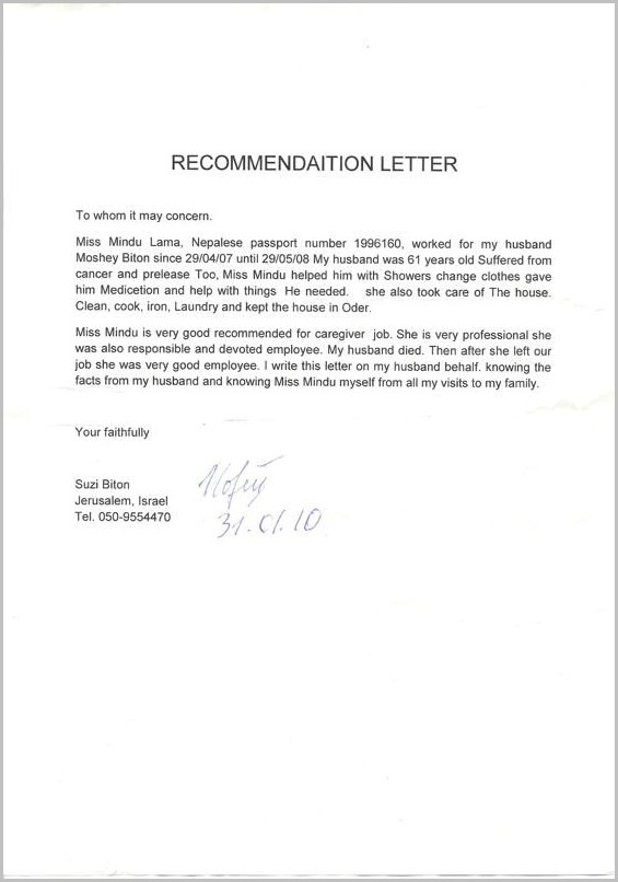 Sample Cover Letter For Elderly Caregiver Sample Cover Letter For Elderly Caregiver