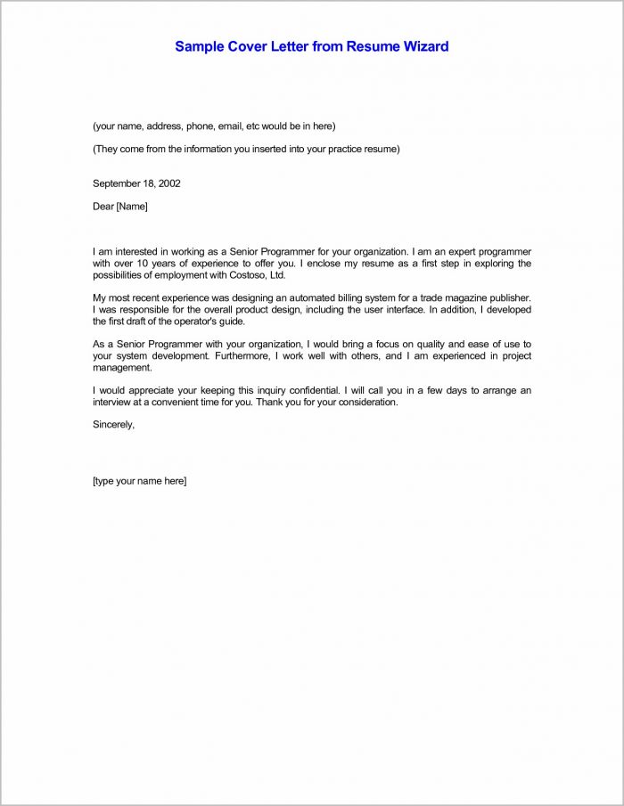 Sample Cover Letter For Resume In Email Sample Cover Letter For Resume In Email