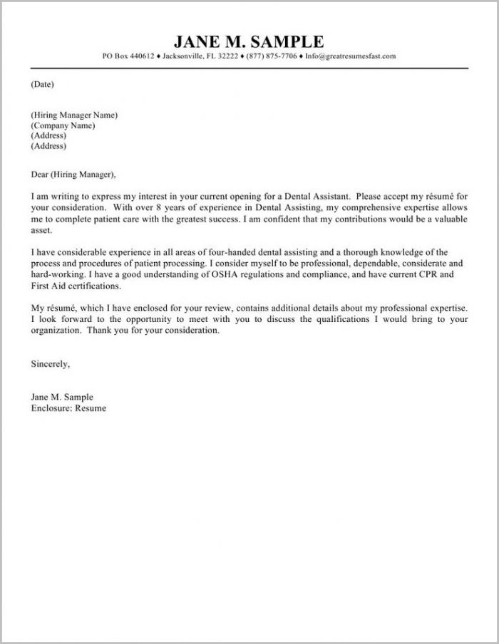 Sample Cover Letter For Resume In Word Format Sample Cover Letter For Resume In Word Format