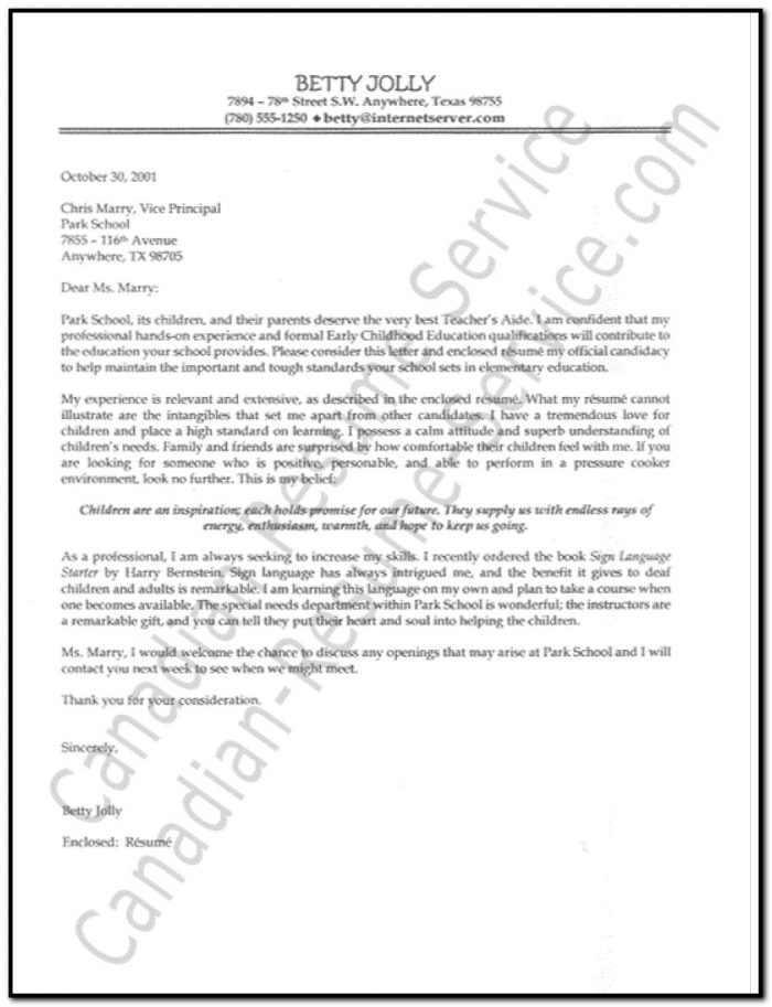 Sample Cover Letter For Teacher Assistant With No Experience Sample Cover Letter For Teacher Assistant With No Experience