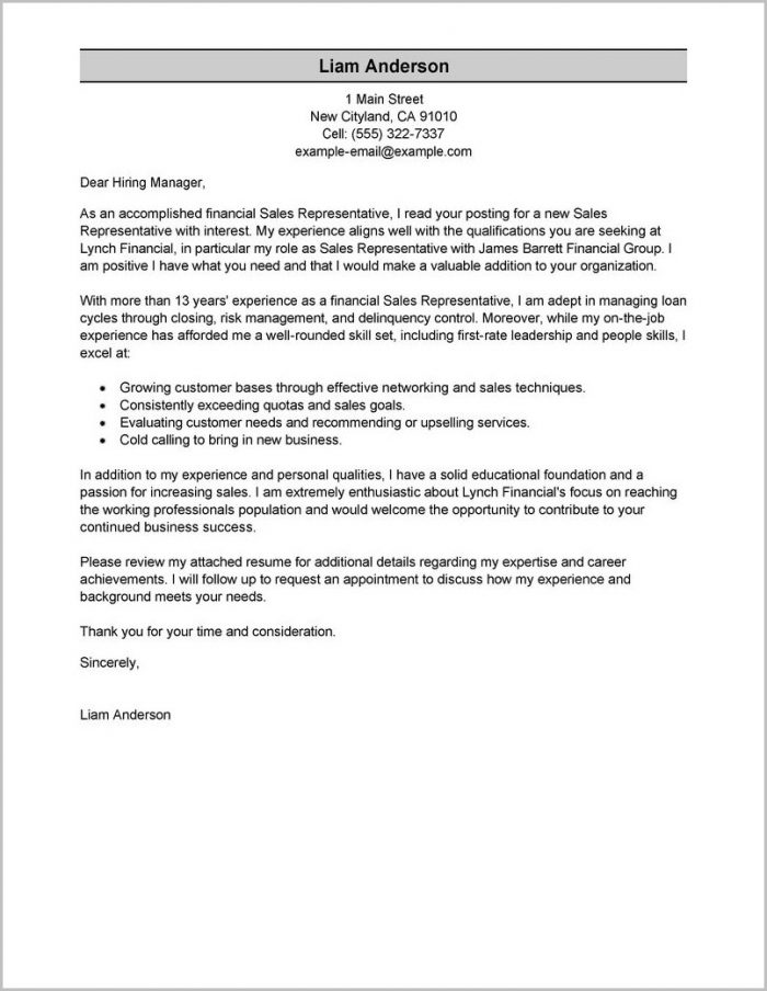 Samples Of Resume And Cover Letters Samples Of Resume And Cover Letters