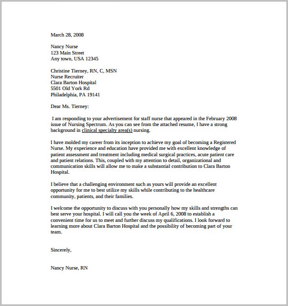 Simple Cover Letter Free Sample Simple Cover Letter Free Sample