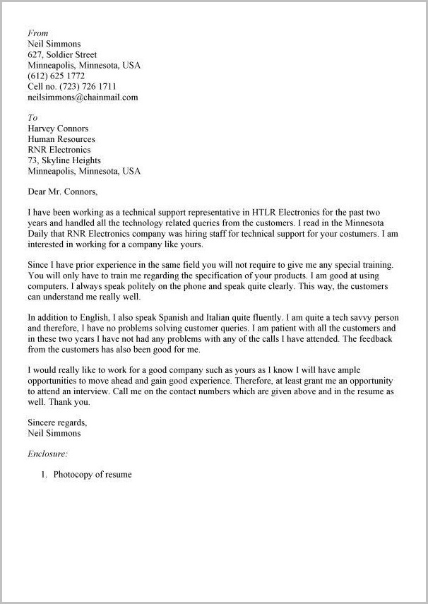 it support cover letter examples uk