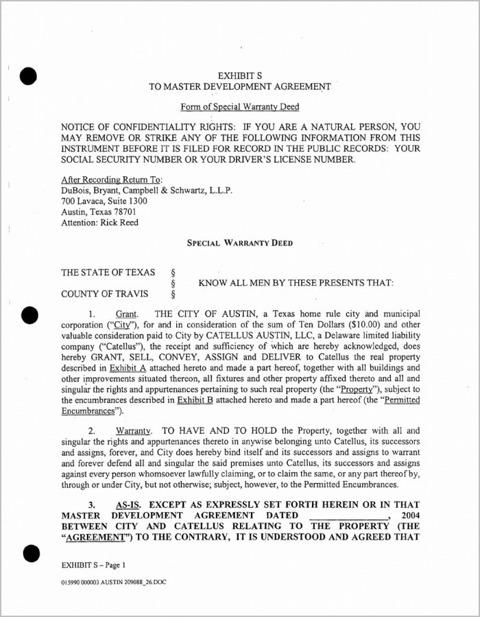 Texas Warranty Deed Form Download Texas Warranty Deed Form Download