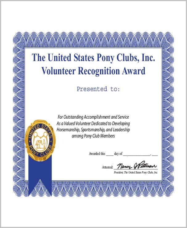 Volunteer Award Certificate Template Volunteer Award Certificate Template