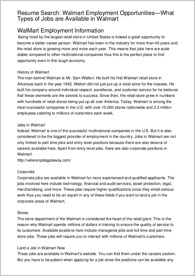 Walmart Job Application Assessment Walmart Job Application Assessment