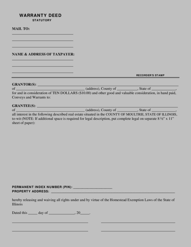 Warranty Deed Form Oklahoma Warranty Deed Form Oklahoma