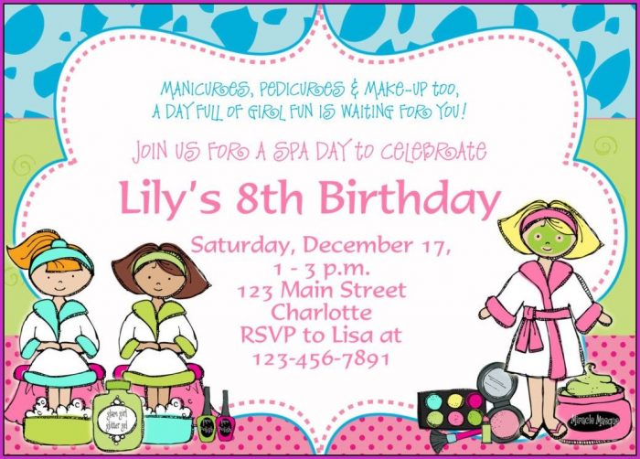 8th Birthday Invitation Templates 8th Birthday Invitation Templates
