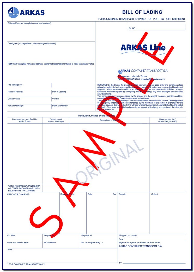 bill of lading plural form templates 1 resume examples