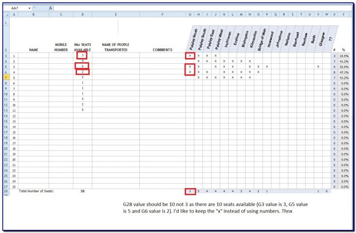 Bill Of Lading Template Excel Bill Of Lading Template Excel