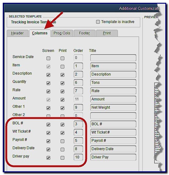 Bill Of Lading Template For Quickbooks Bill Of Lading Template For Quickbooks