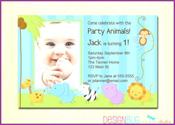 Birthday Invitation Templates 1 Year Old Birthday Invitation Templates 1 Year Old
