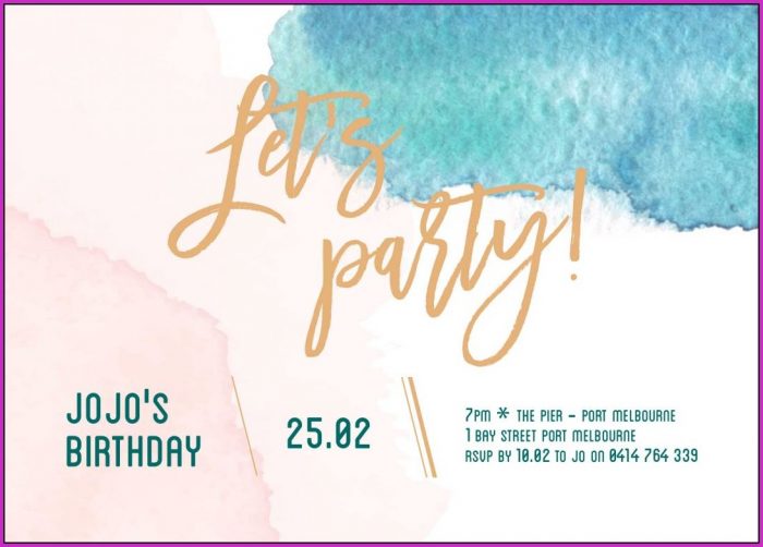 Birthday Invitation Templates Birthday Invitation Templates