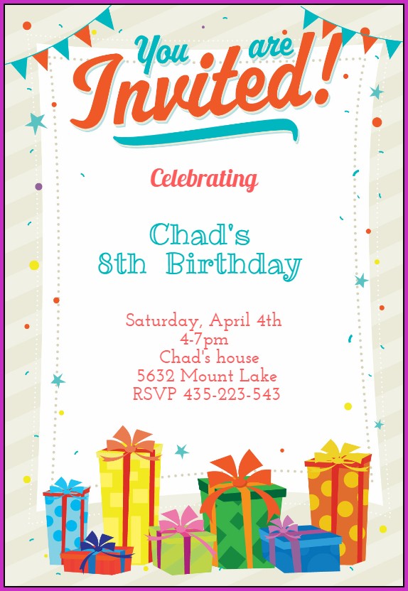 Birthday Invitation Templates Boy Birthday Invitation Templates Boy