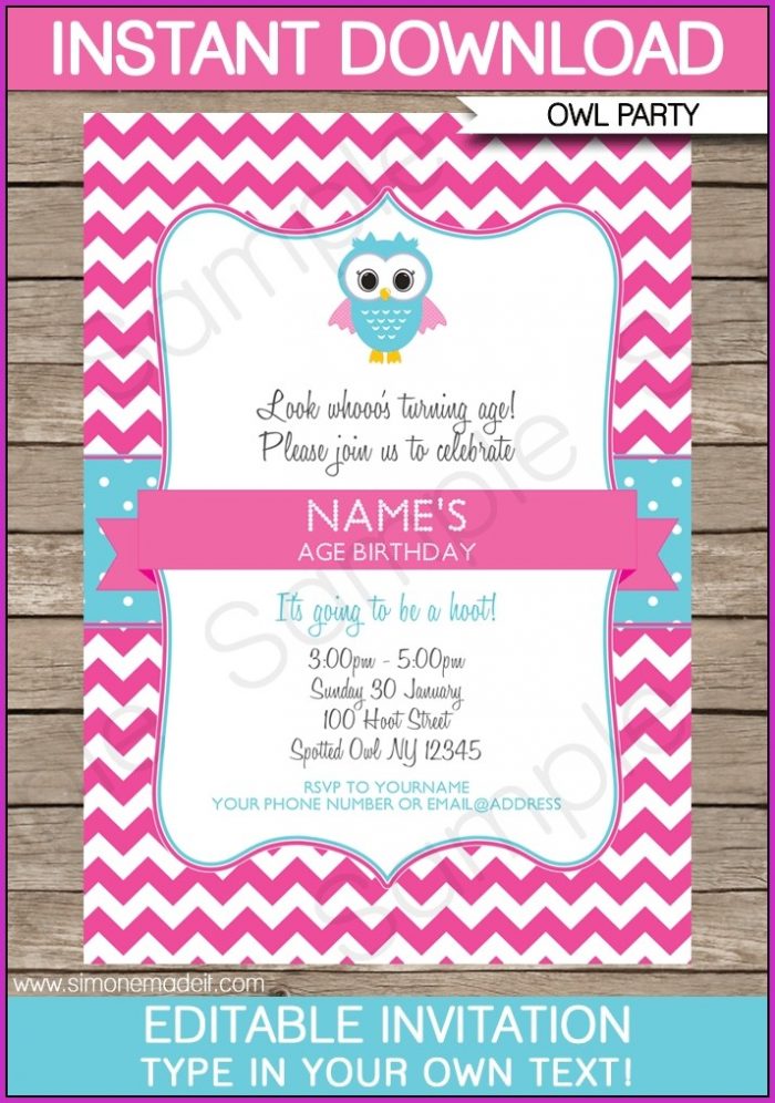 Owl Birthday Invitations Templates Free | Birthday Ideas | Pinterest Within Editable Birthday Invitations Templates Free Owl Birthday Invitations Templates Free | Birthday Ideas | Pinterest Within Editable Birthday Invitations Templates Free