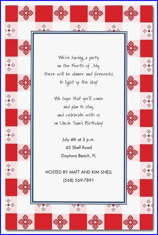 Birthday Picnic Invitation Template Birthday Picnic Invitation Template