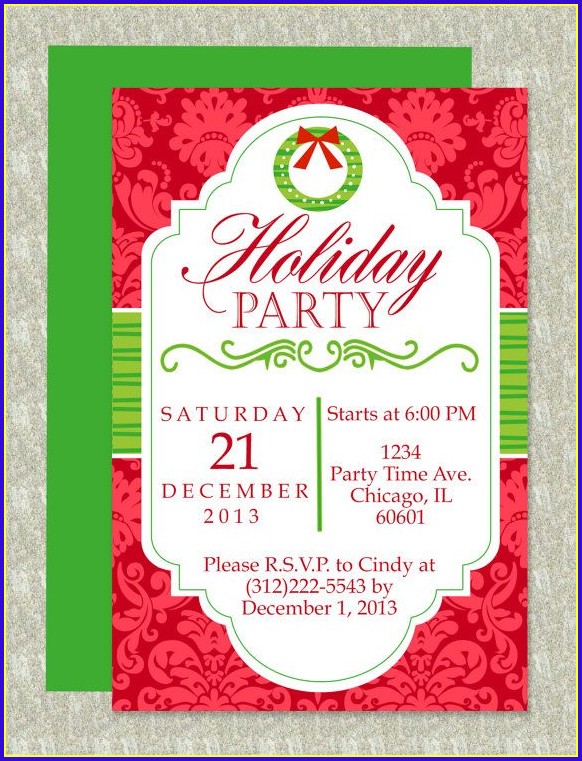 Christmas Invitation Templates Word Free Christmas Invitation Templates Word Free