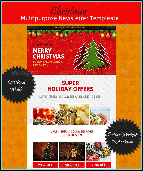 Christmas Newsletter Template Indesign Christmas Newsletter Template Indesign