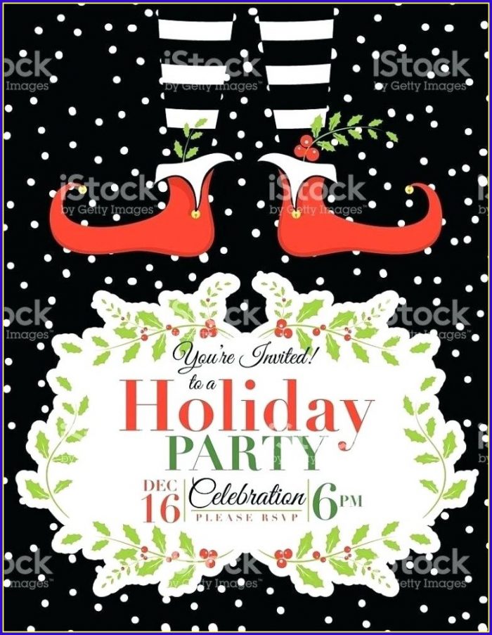 Christmas Party Invitation Templates Word Christmas Party Invitation Templates Word