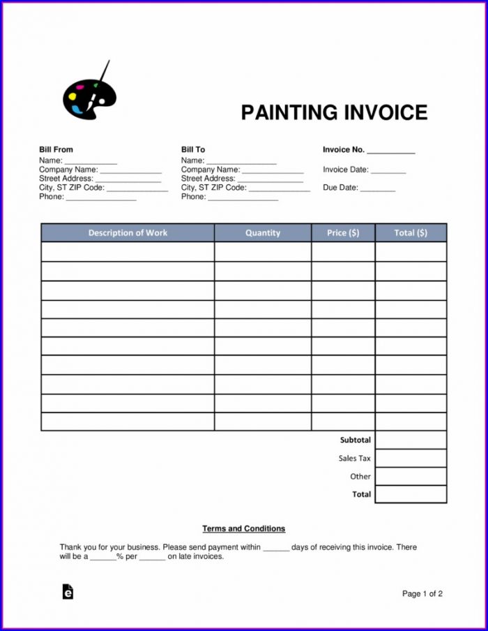 Contractor Receipt Template Free Contractor Receipt Template Free