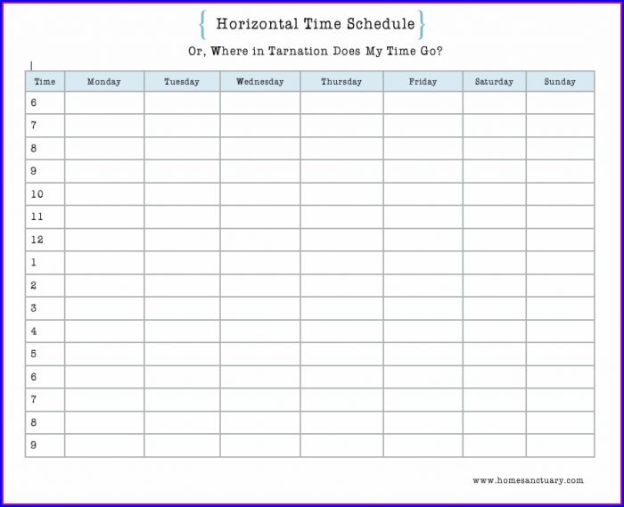 Daily Employee Schedule Template Excel Daily Employee Schedule Template Excel