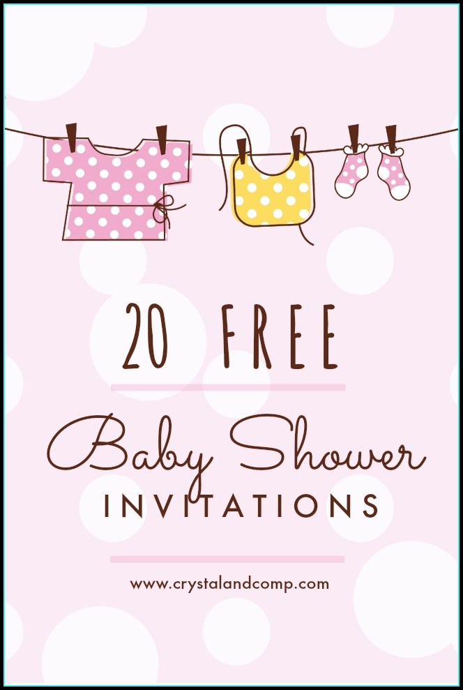 Free Baby Shower Invitation Templates Free Baby Shower Invitation Templates