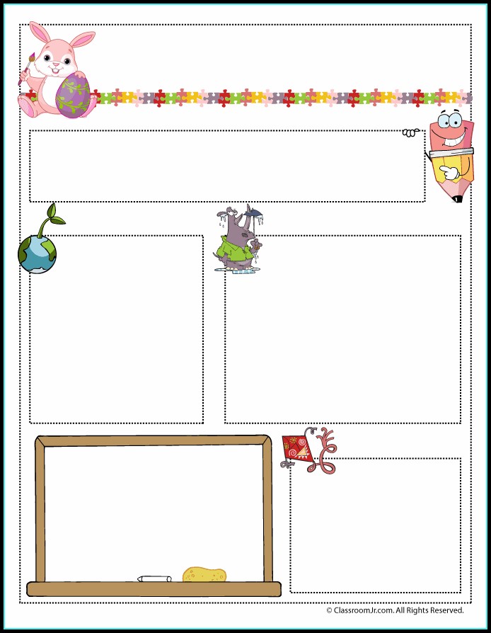 Free Editable Newsletter Templates For Preschool Teachers Free Editable Newsletter Templates For Preschool Teachers