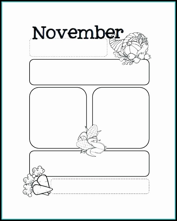 Free November Preschool Newsletter Templates Free November Preschool Newsletter Templates