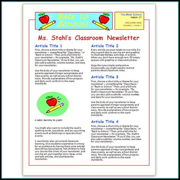 free preschool newsletter templates for microsoft word free preschool newsletter templates for microsoft word