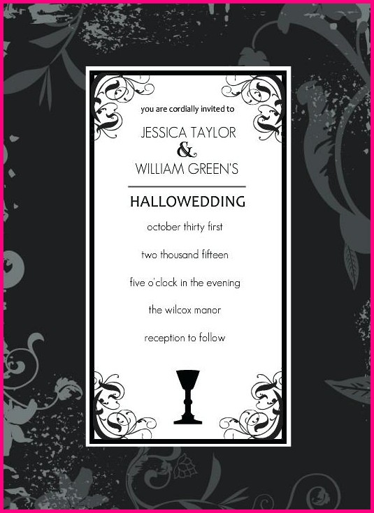 Free Printable Halloween Invitation Templates Free Printable Halloween Invitation Templates