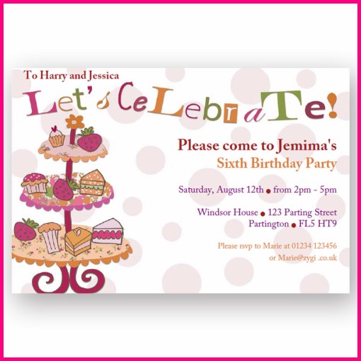 Free Printable Tea Party Invitation Templates Free Printable Tea Party Invitation Templates