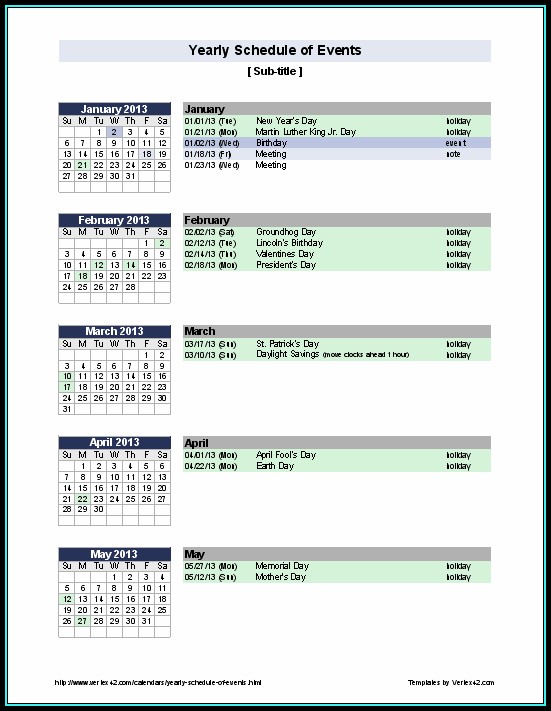 Free Rotating Schedule Template Free Rotating Schedule Template