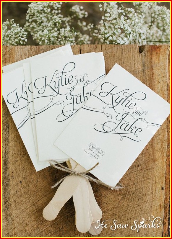 Free Wedding Program Cover Templates Free Wedding Program Cover Templates