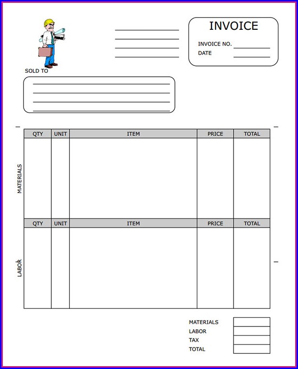 Independent Contractor Invoice Template Pdf Independent Contractor Invoice Template Pdf