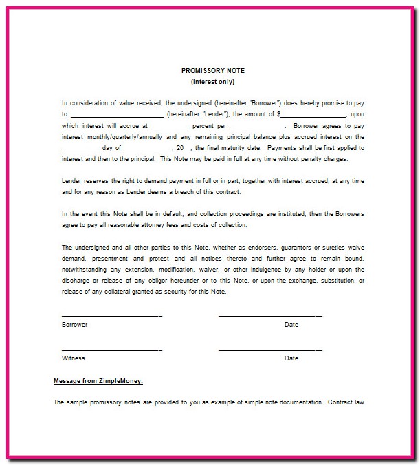Indian Promissory Note Format Download Indian Promissory Note Format Download