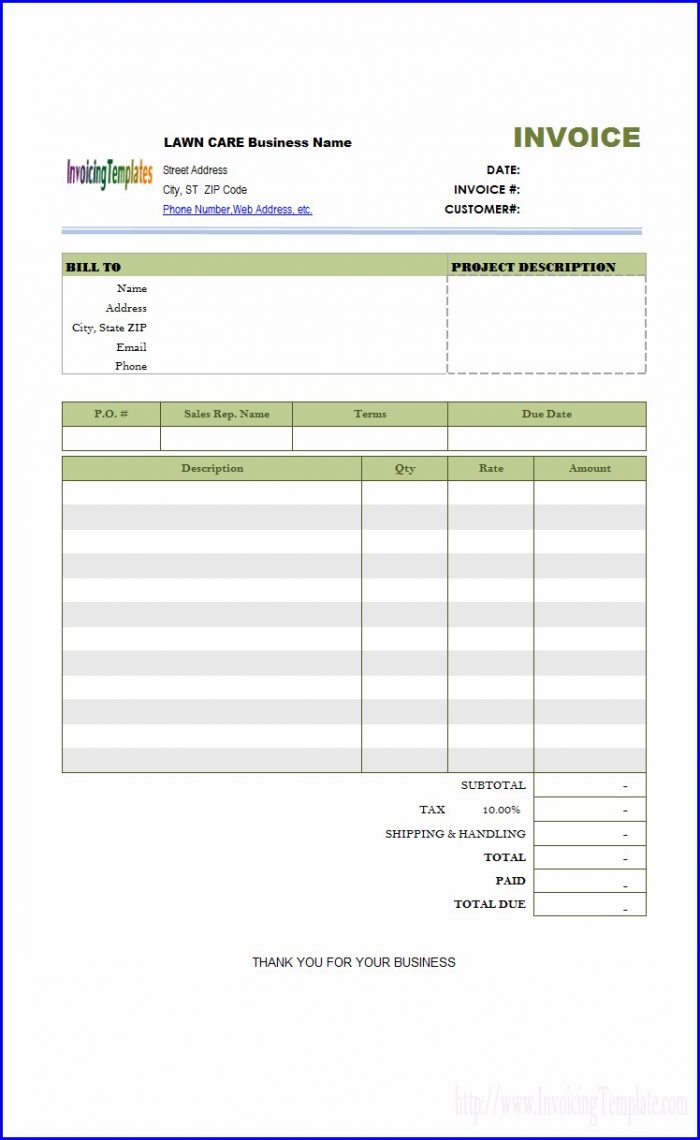 Invoice Template For Freelance Writer Invoice Template For Freelance Writer