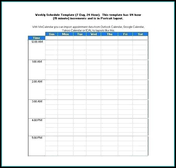 Monthly Rotating Schedule Template Monthly Rotating Schedule Template