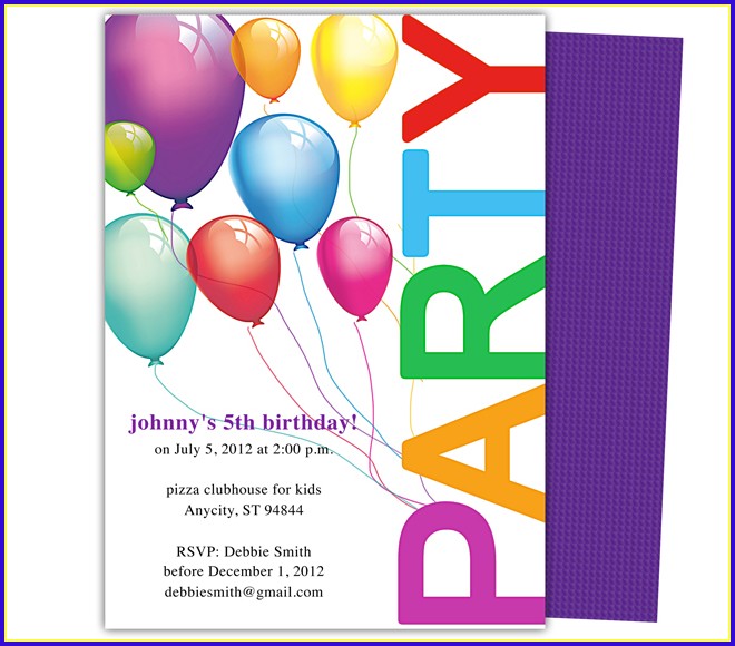 Party Invitation Templates Word Party Invitation Templates Word