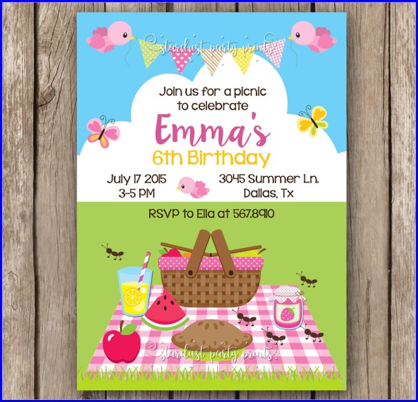 Picnic Invitation Template Picnic Invitation Template