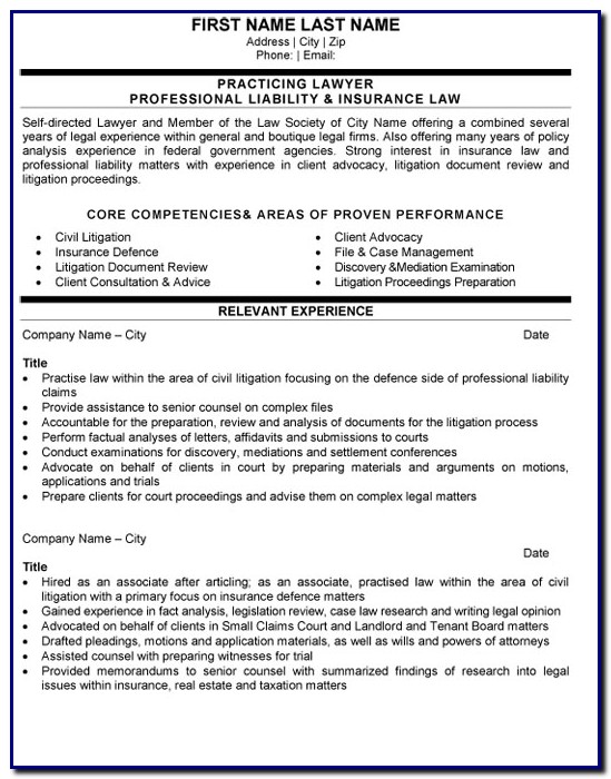 Professional Cv Template Canada Professional Cv Template Canada