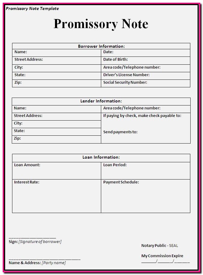 Promissory Note Format Pakistan Promissory Note Format Pakistan