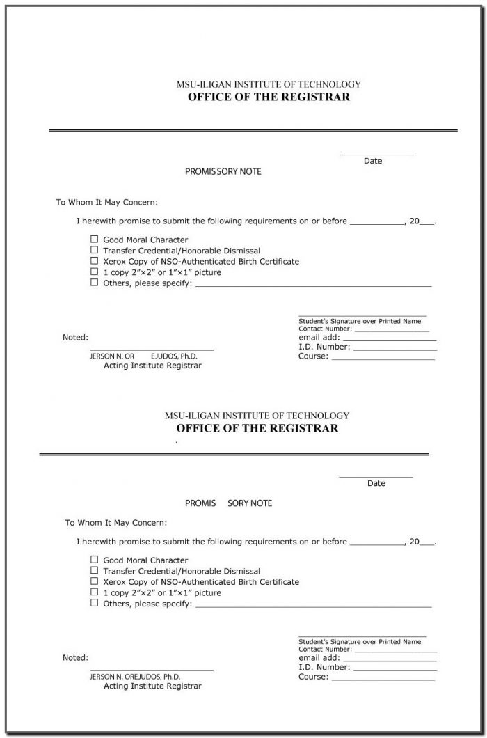 Promissory Note Template In Tamil Promissory Note Template In Tamil